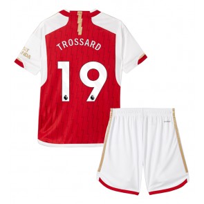 Arsenal Leandro Trossard #19 Hemmaställ Barn 2023-24 Kortärmad (+ Korta byxor)